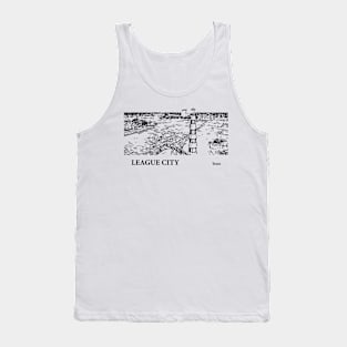 League City Texas Tank Top